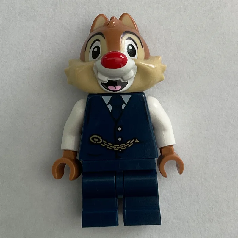 Dale in Dark Blue Vest with Pocket Watch Chain — minifigurine LEGO | Brick Broker