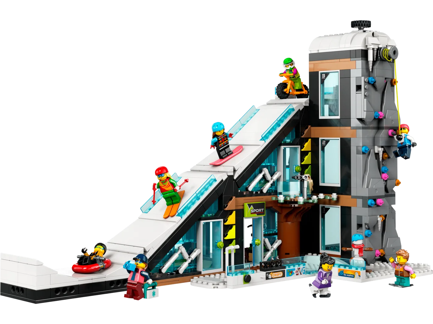 LEGO 60366 Centre de ski et d'escalade - prix | Brick Broker