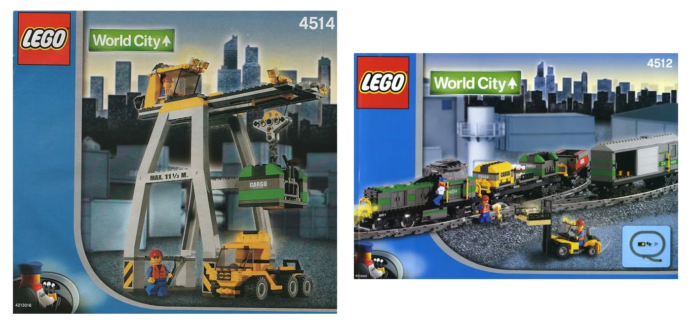 LEGO Kit de train de marchandises (K4512-1) - prix | Brick Broker