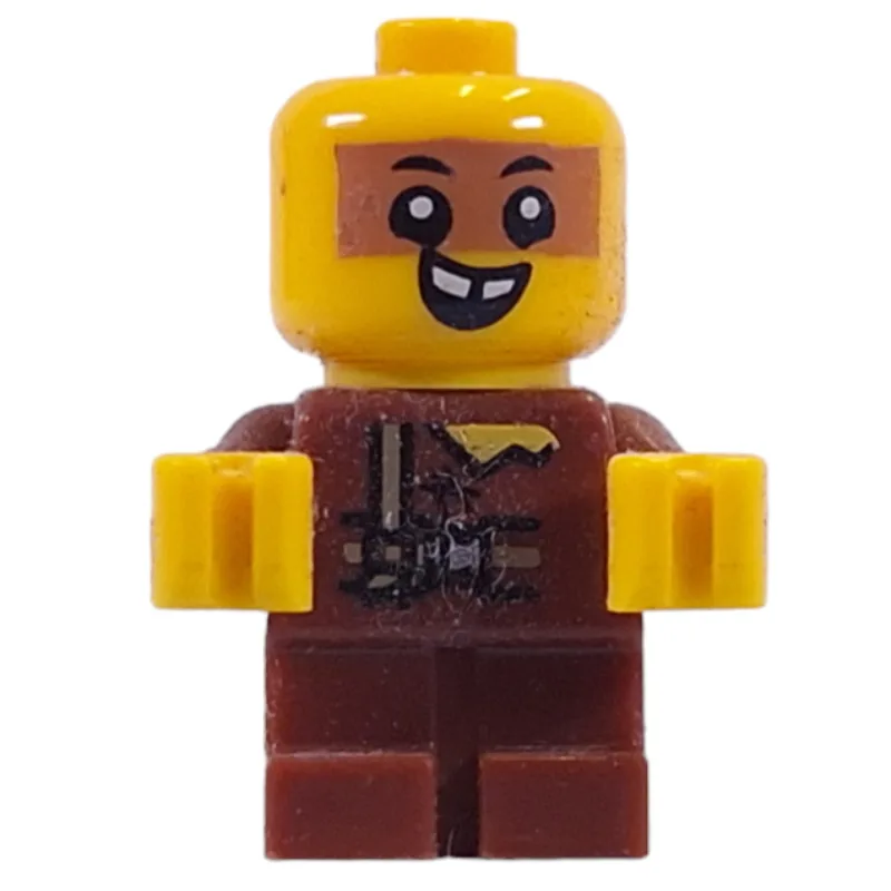 Sewer Baby with Orange Stripe Across Eyes — minifigurine LEGO | Brick Broker