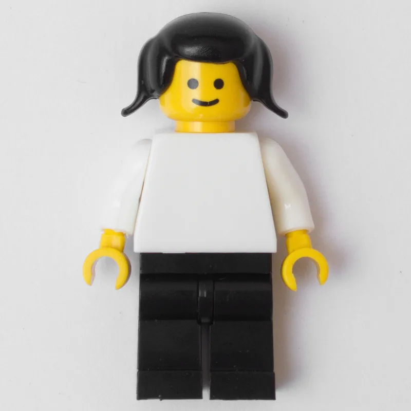 Woman - White Torso, Black Legs — dans quels sets LEGO ? (fig-004391) | Brick Broker