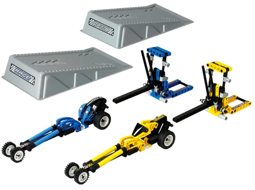 LEGO 8238 Dragsters Slammer / Dragsters de duel - prix | Brick Broker