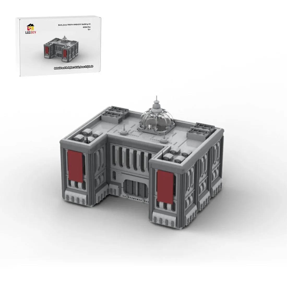 LesDiy Avant-poste de science-fiction Modulaire IV (LESDIY-3695080) - prix | Brick Broker