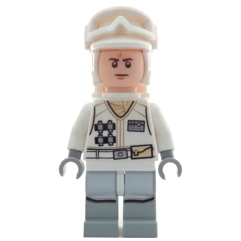 Rebel Trooper in Hoth Uniform, White Hat, Whi… — minifigurine LEGO | Brick Broker