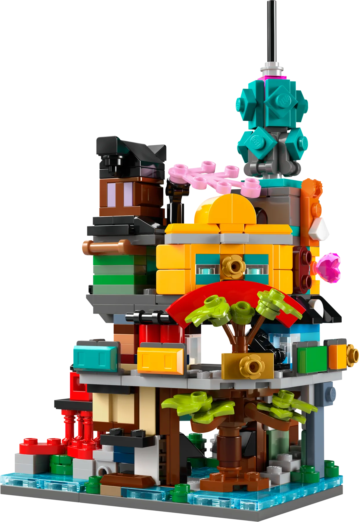 LEGO 40705 Les jardins de NINJAGO City en miniature - prix | Brick Broker