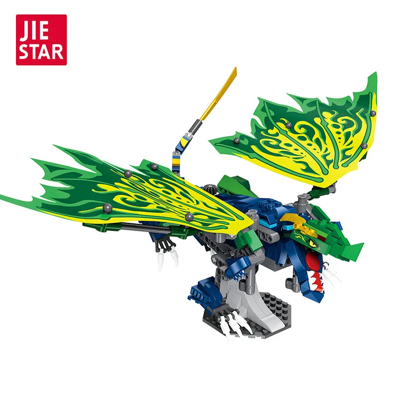 JIESTAR Dragon Ninja à manivelle Lloyd (JS-JJ9017) - prix | Brick Broker