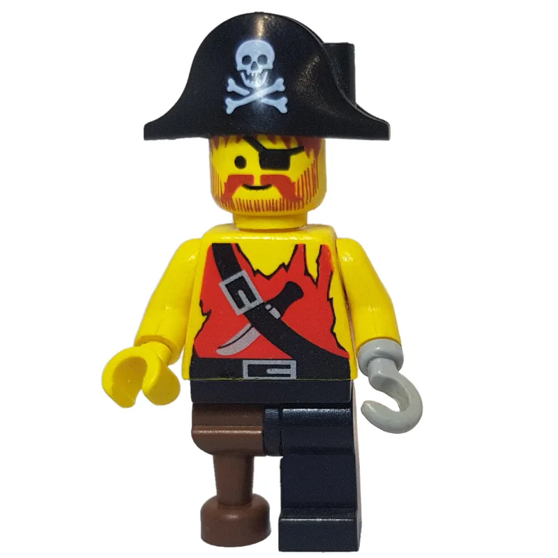 Pirate - Shirt with Knife, Peg Leg — dans quels sets LEGO ? (fig-005216) | Brick Broker