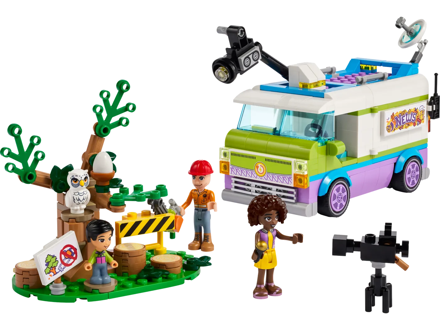 LEGO 41749 Fourgon de la salle de rédaction - prix | Brick Broker