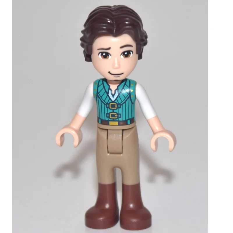 Flynn Rider - Dark Turquoise Vest, Thick Leg… — minifigurine LEGO | Brick Broker
