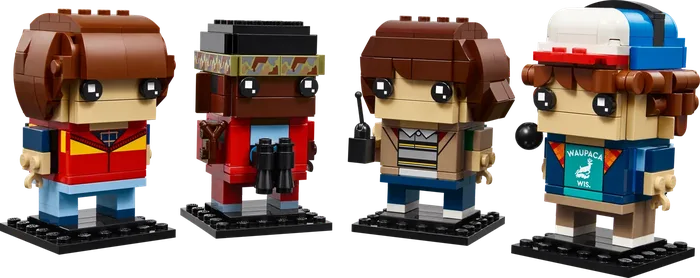 LEGO 40801 Figurines de Mike, Dustin, Lucas et Will - prix | Brick Broker