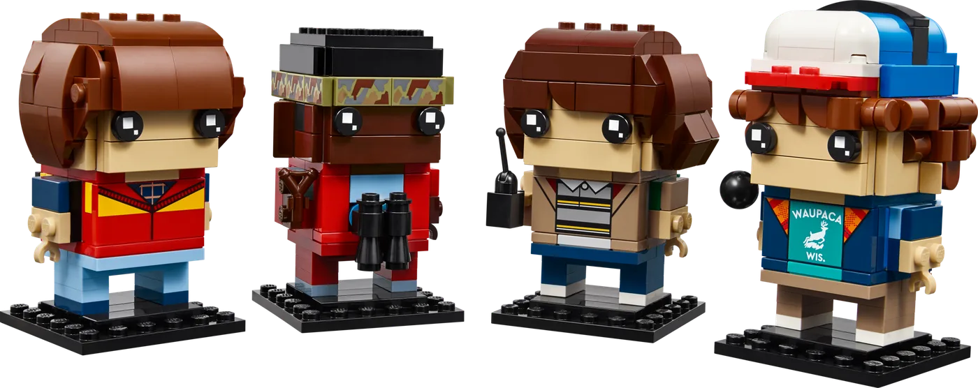 LEGO 40801 Figurines de Mike, Dustin, Lucas et Will - prix | Brick Broker