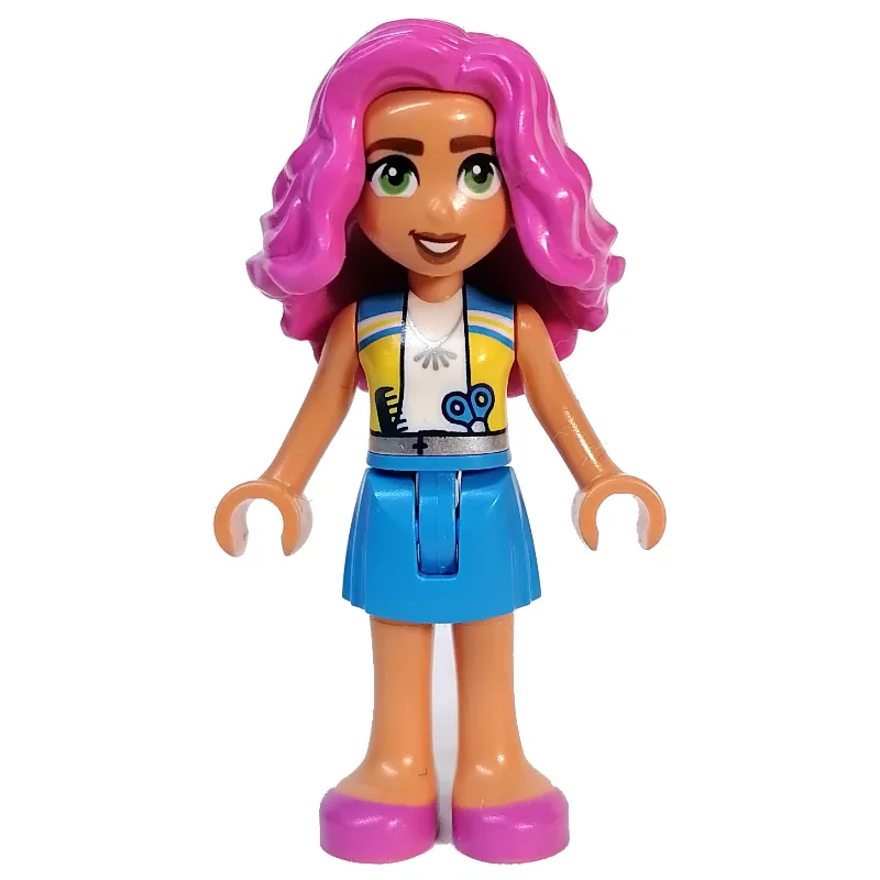 Nadia - White Top, Dark Azure Skirt — dans quels sets LEGO ? (fig-013255) | Brick Broker