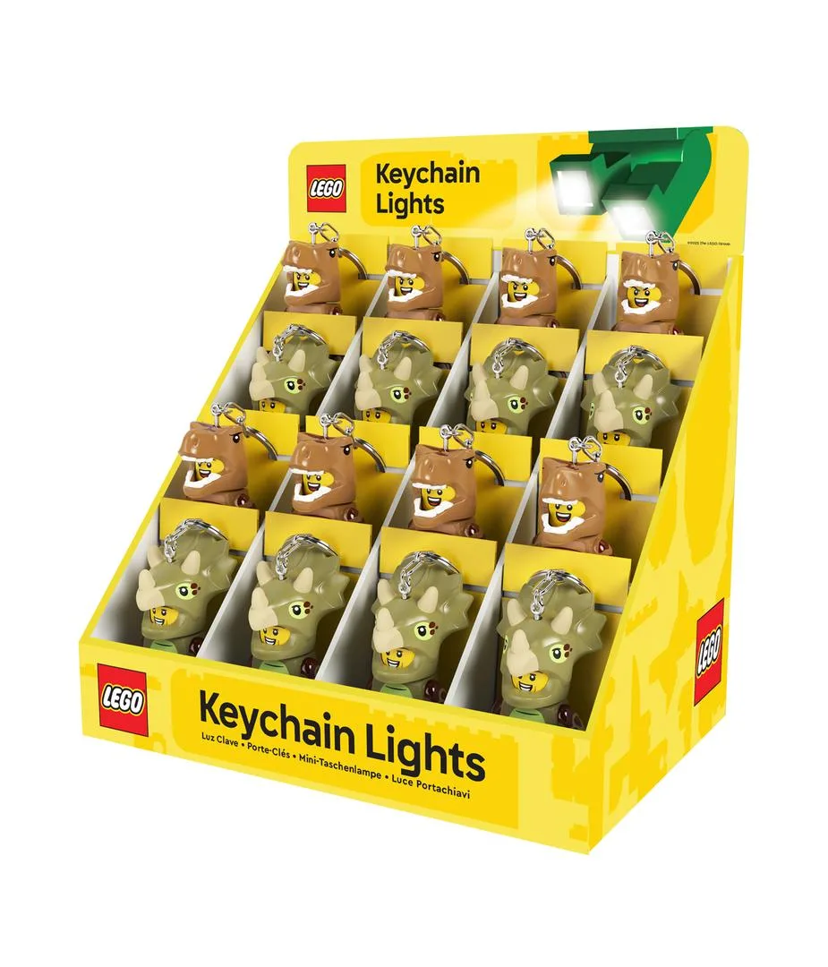 LEGO 53682 Présentoir de porte-clés lumineux Dinosaure - prix | Brick Broker