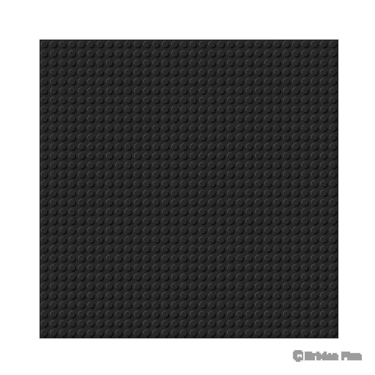 BRIXIES Plaque de base noire 32 x 32 tenons (BRIXIES-225.012) - prix | Brick Broker