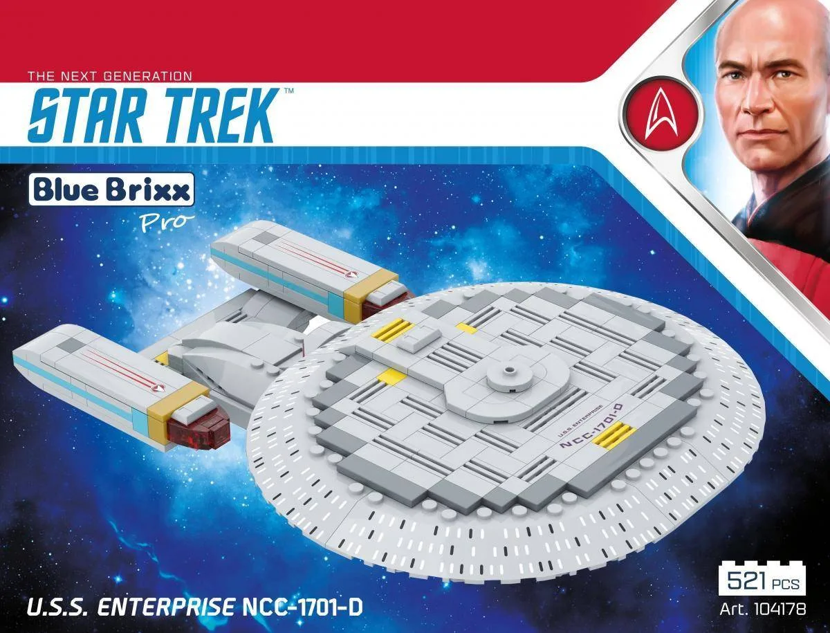 BlueBrixx STAR TREK USS Enterprise NCC-1701-D (BB-104178) - prix | Brick Broker