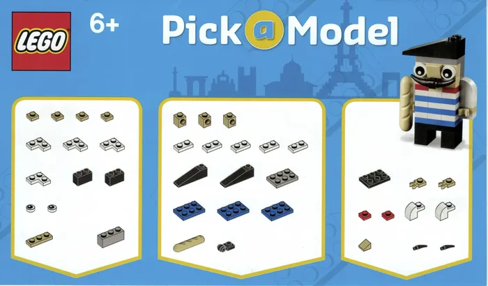 LEGO 3850065 Monsieur Parisien - prix et où acheter | Brick Broker