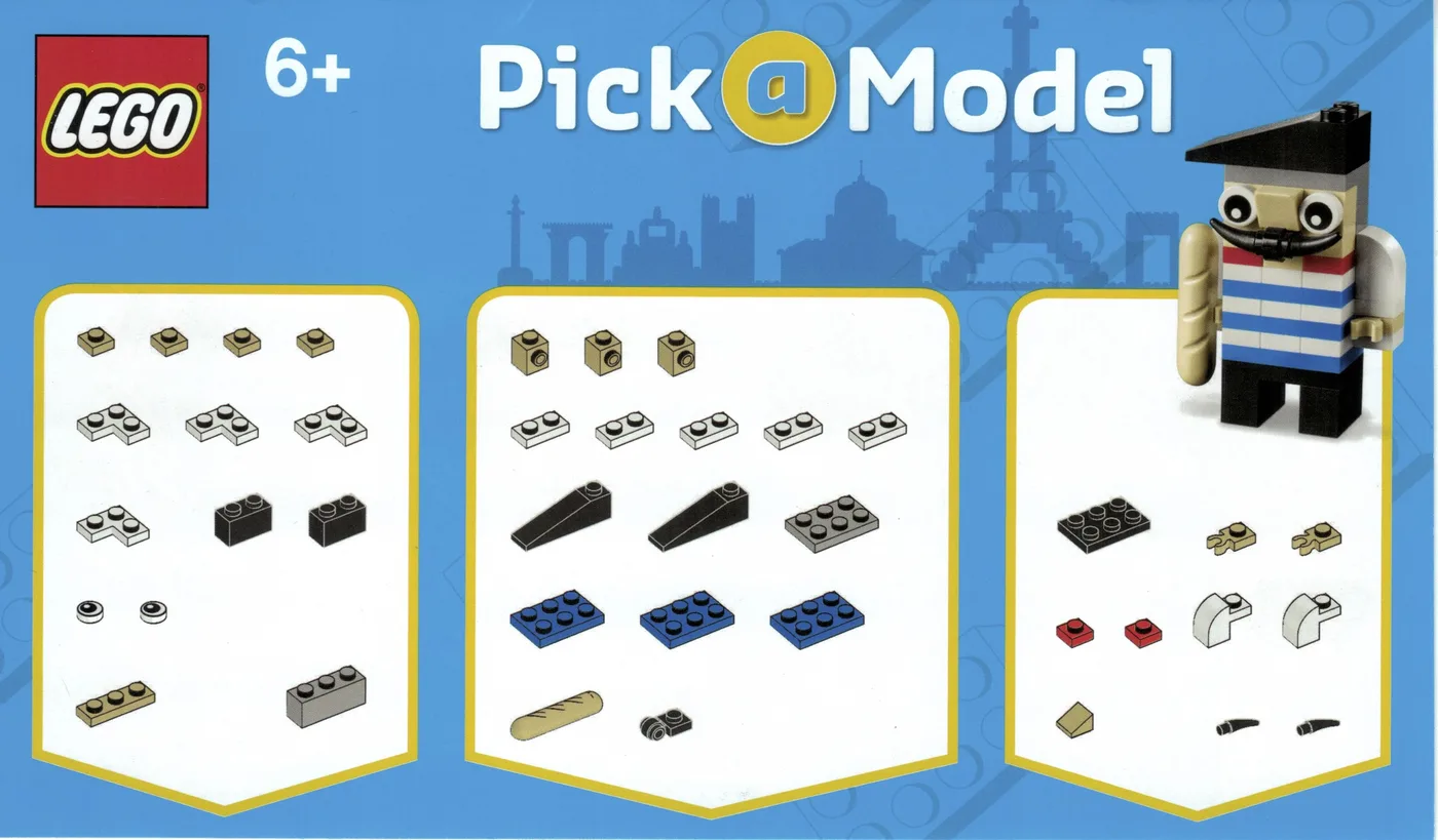 LEGO 3850065 Monsieur Parisien - prix et où acheter | Brick Broker