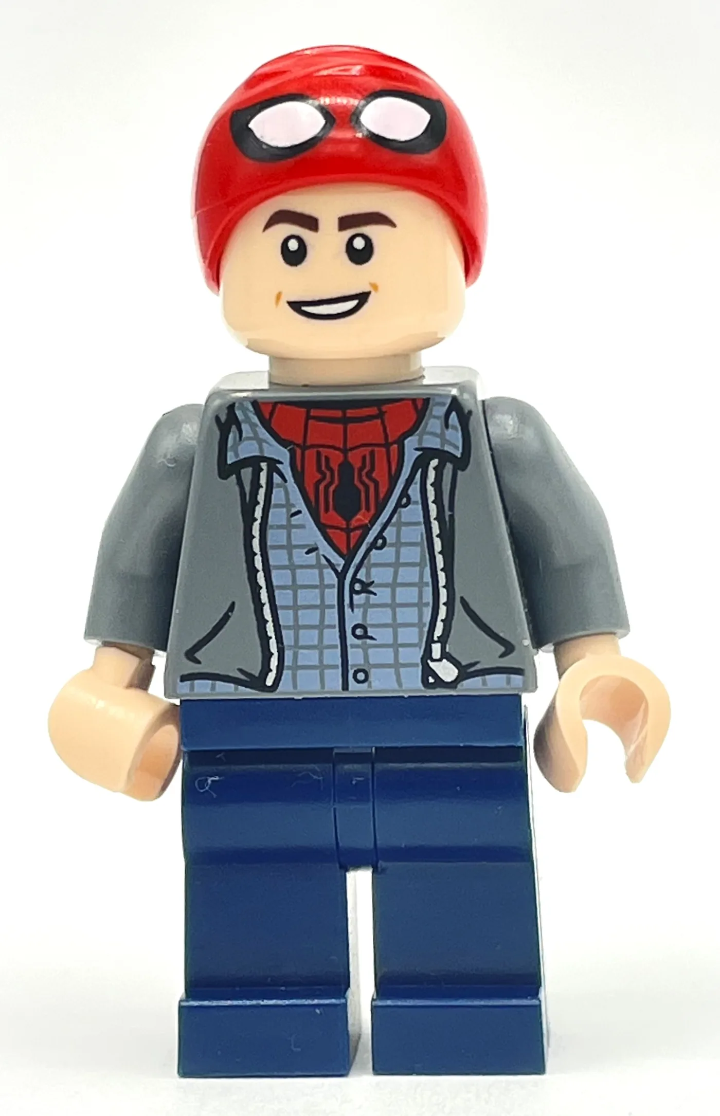 Peter Parker Transforming in Spider-Man — minifigurine LEGO | Brick Broker