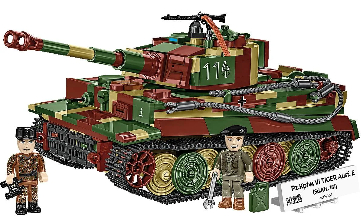 COBI PzKpfw VI Tiger Ausf. E (COBI-3124) - prix | Brick Broker