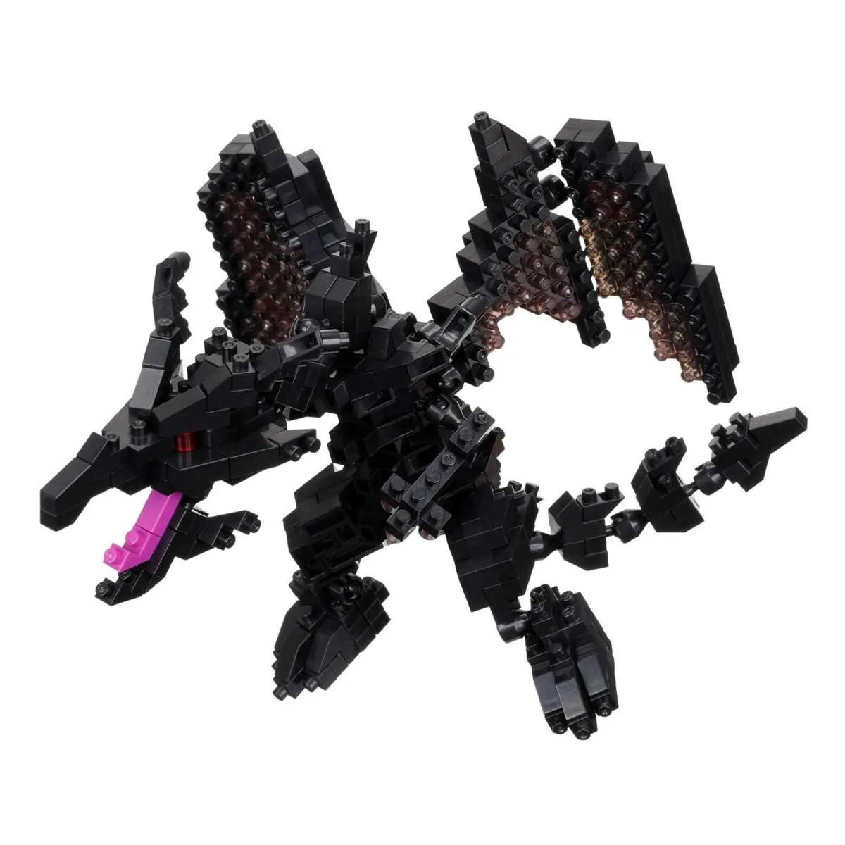 nanoblock Dragon noir aux yeux rouges (NBCC-281) - prix | Brick Broker