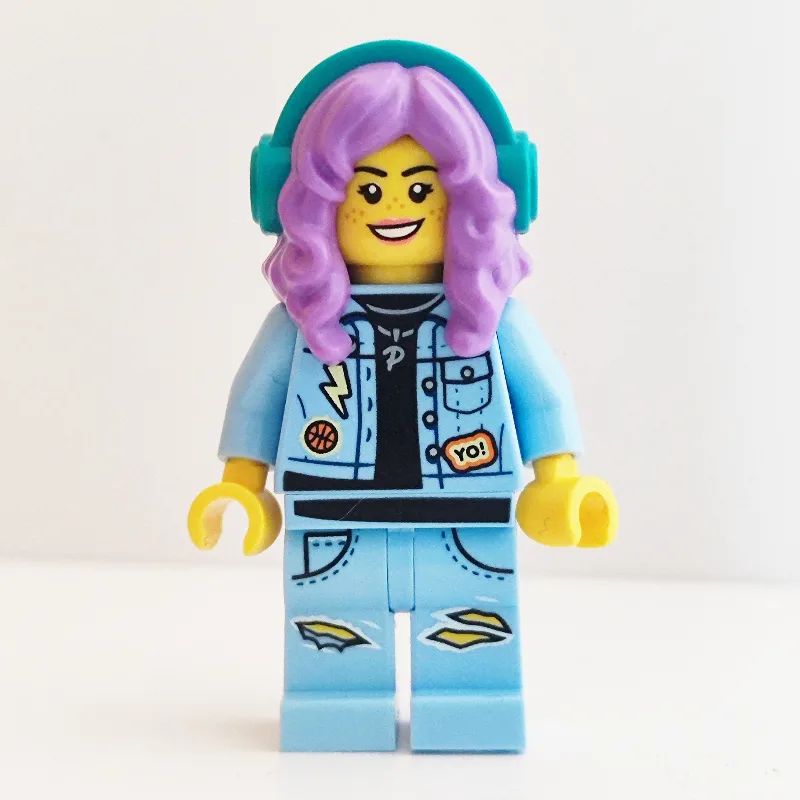 Parker L. Jackson, Bright Light Blue Denim Ja… — minifigurine LEGO | Brick Broker