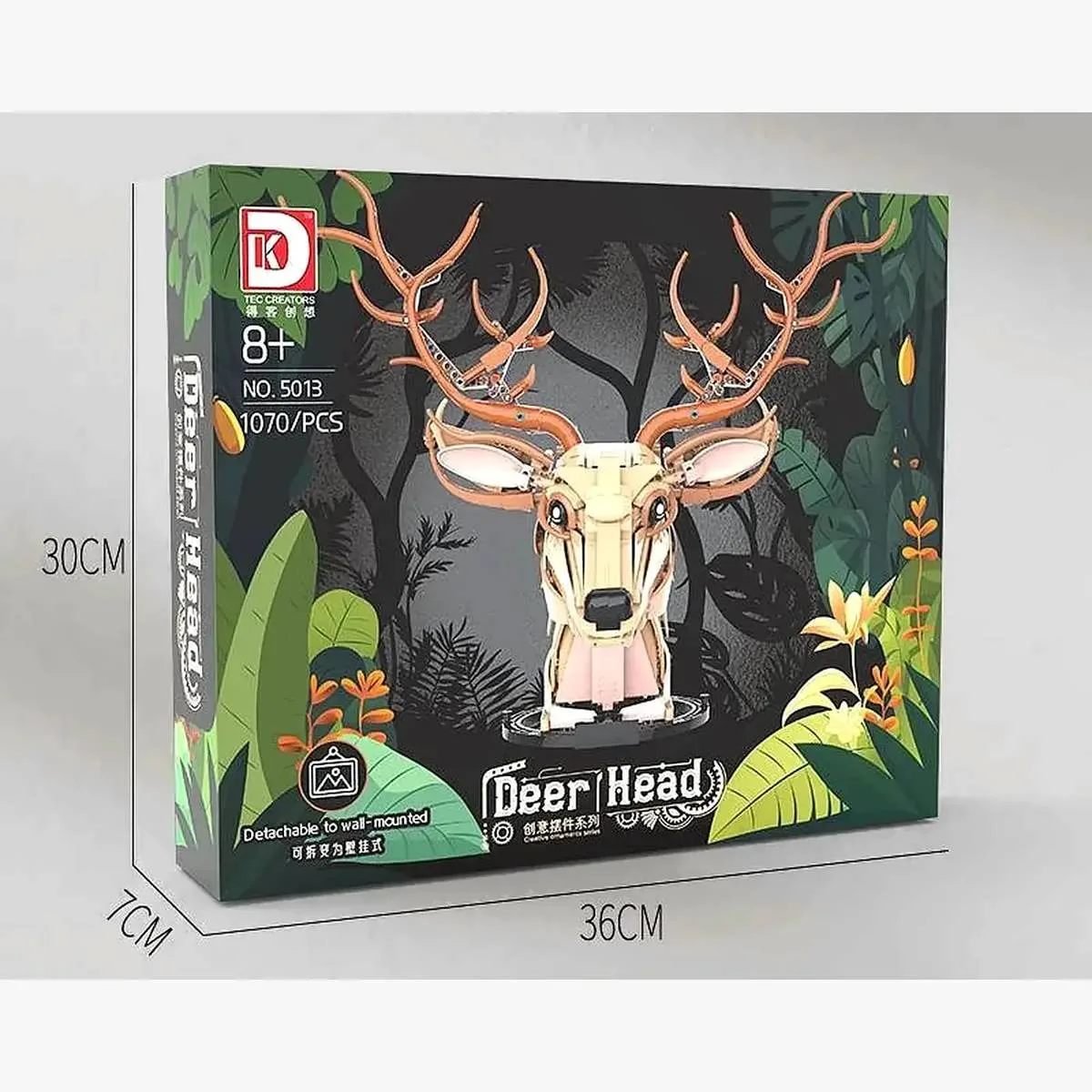 DK Tête de cerf (DK-5013) - prix et où acheter | Brick Broker