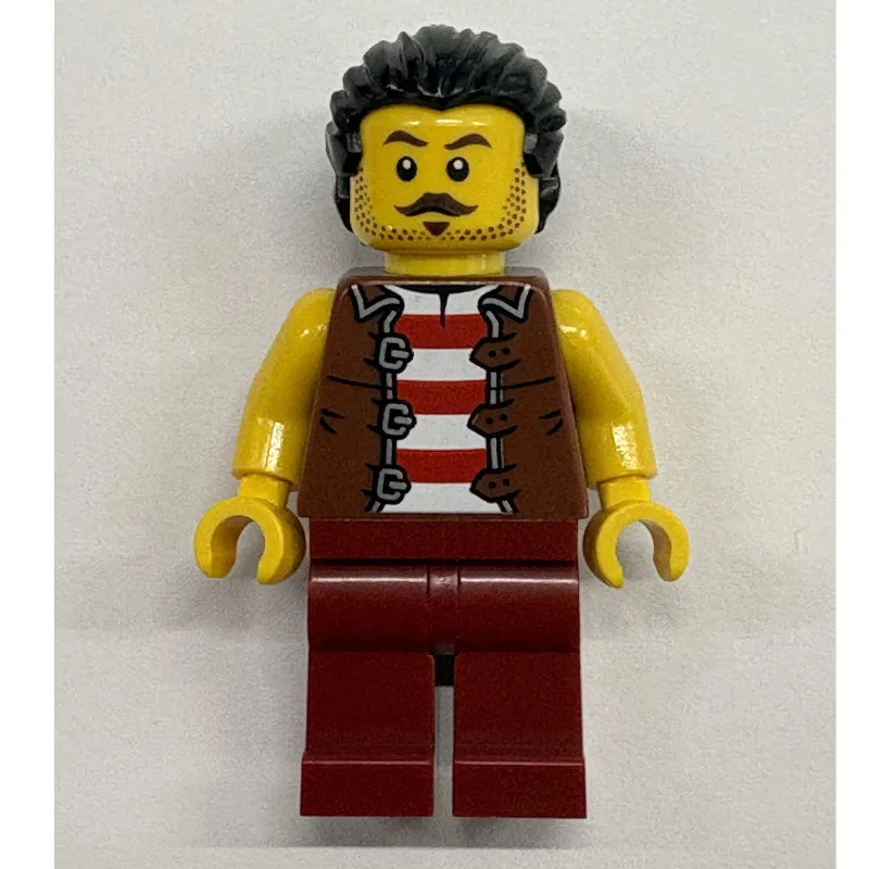 Sailor, Dark Red Legs, Black Hair — dans quels sets LEGO ? (fig-017938) | Brick Broker