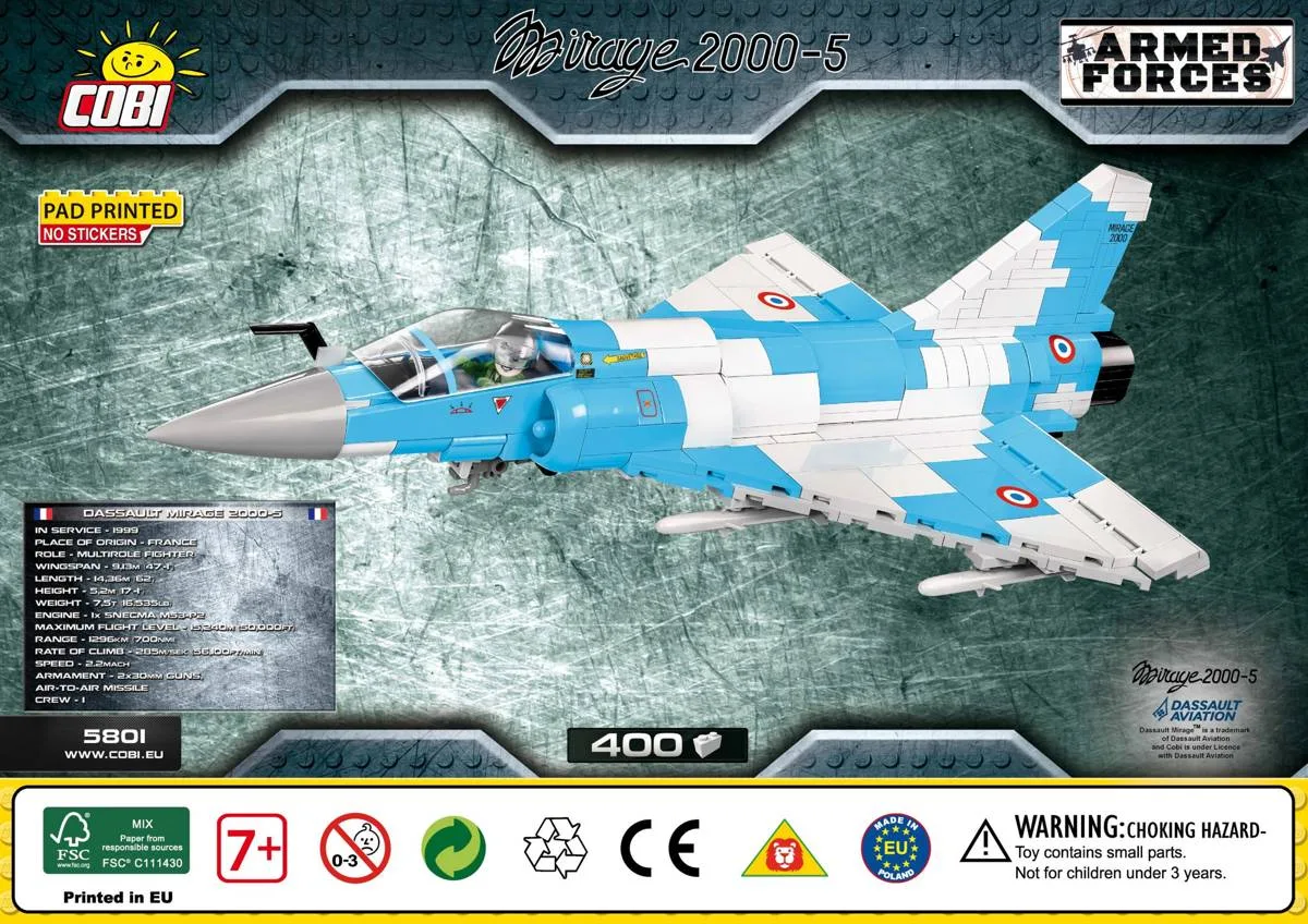 COBI Mirage 2000-5 (COBI-5801) - prix et où acheter | Brick Broker