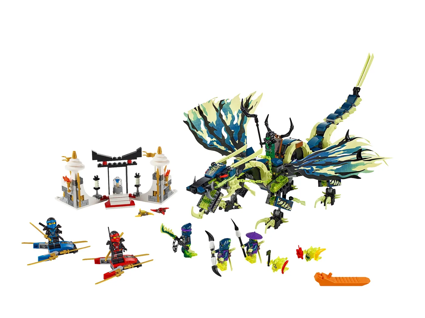 LEGO 70736 L'Attaque du Dragon Morro - prix | Brick Broker