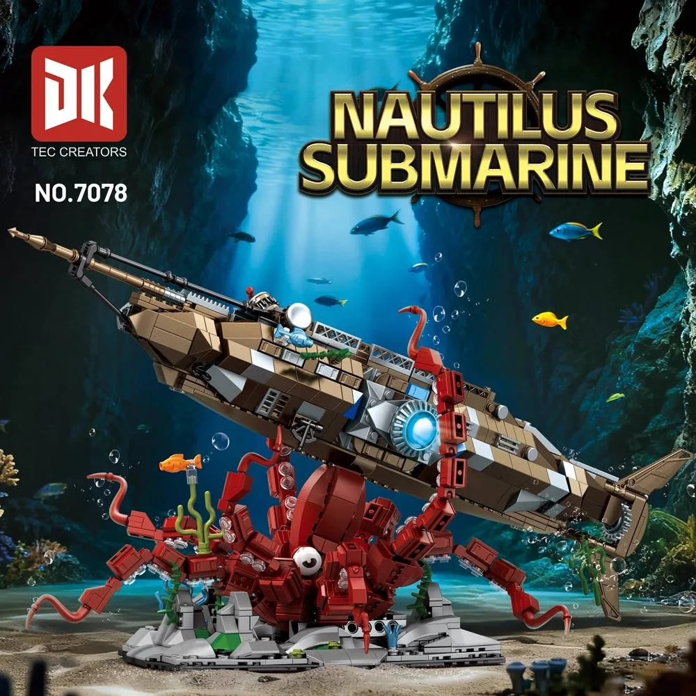 DK Sous-marin Nautilus (DK-7078) - prix et où acheter | Brick Broker