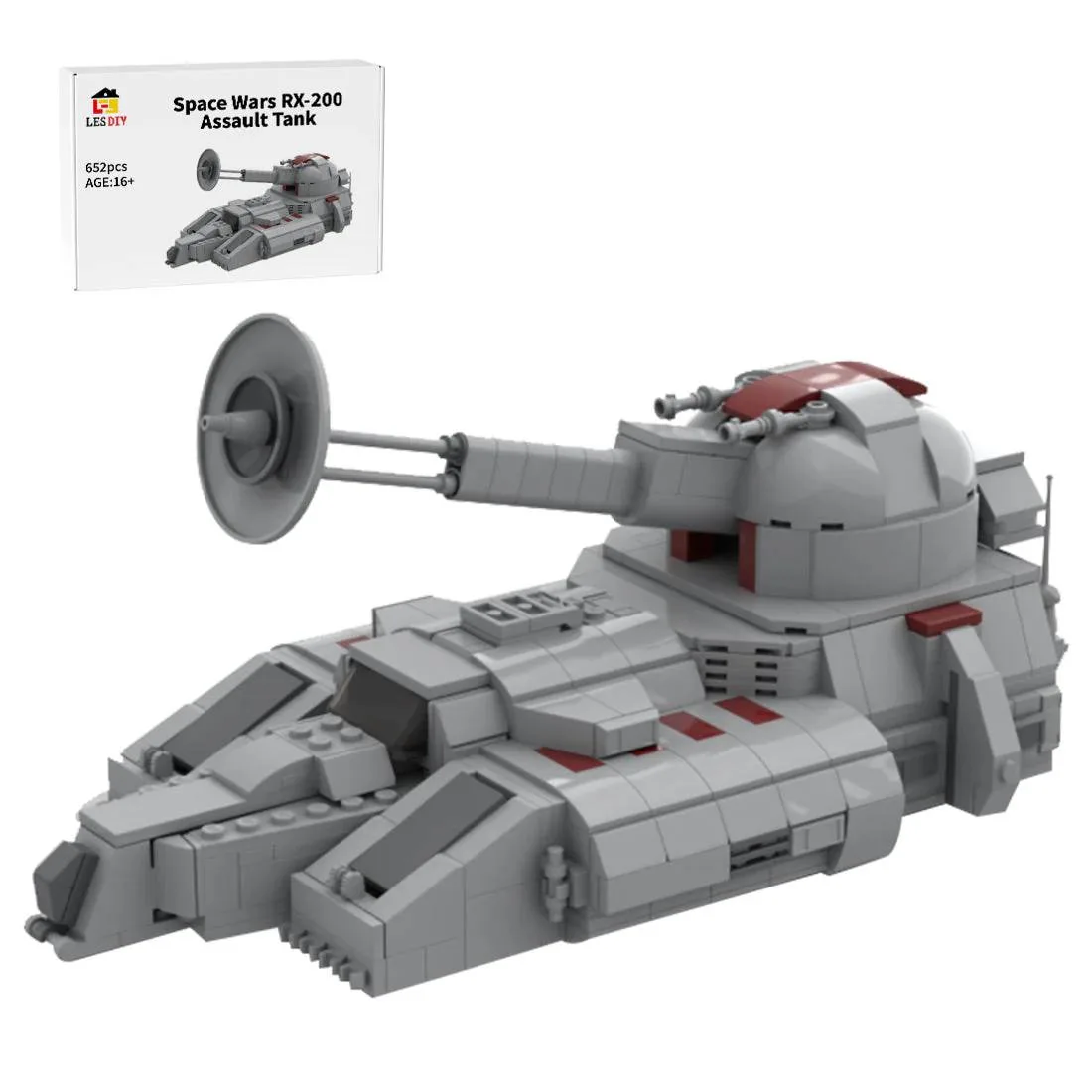 LesDiy Char d'assaut Space Wars RX-200 (LESDIY-3391379) - prix | Brick Broker