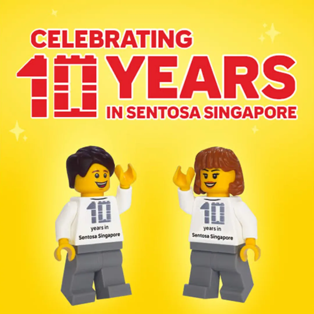 LEGO Célébration des 10 ans à Sentosa Singapour (SENTOSA-1) - prix | Brick Broker