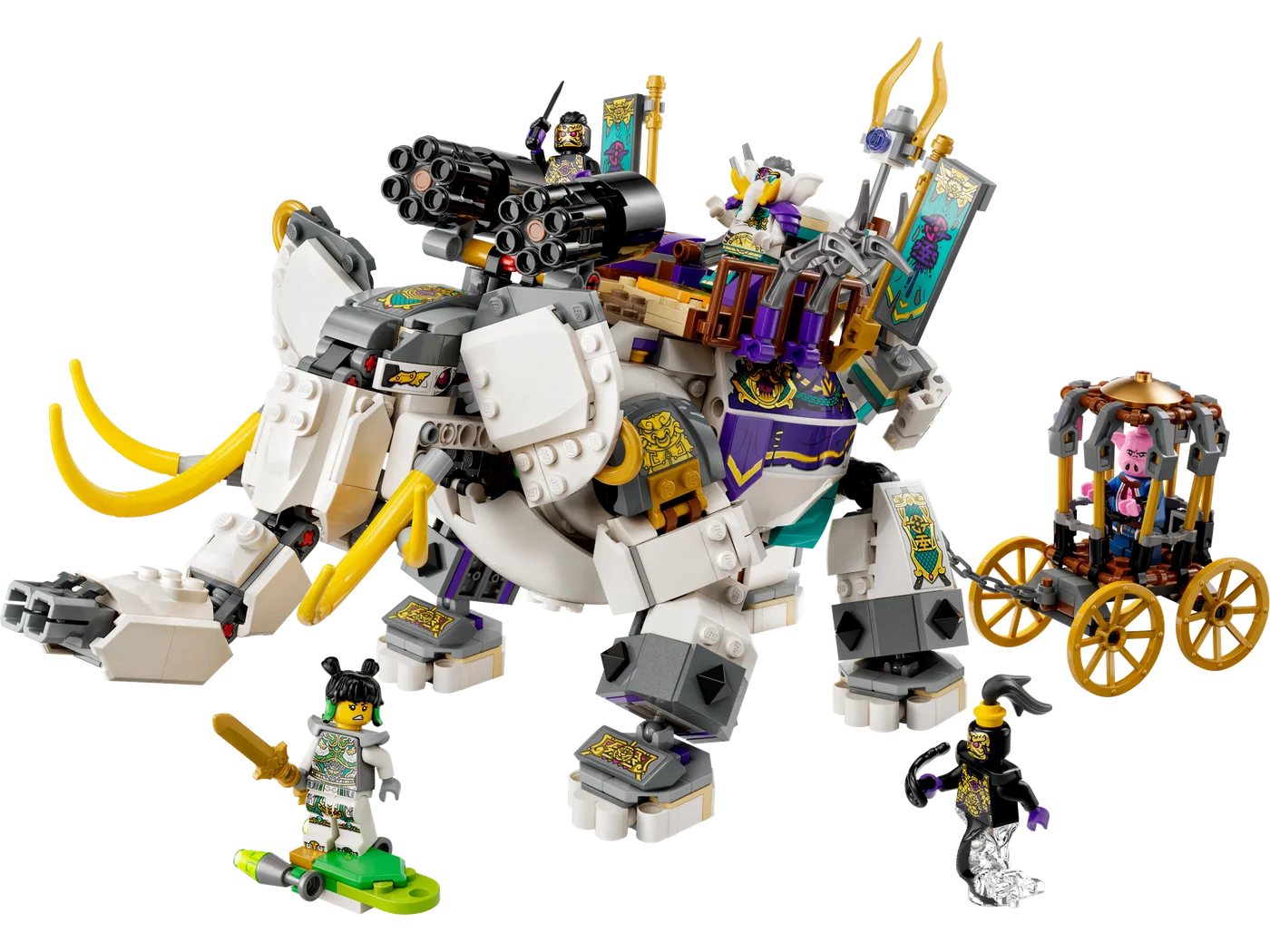 LEGO 80043 Éléphant à défenses jaunes - prix | Brick Broker