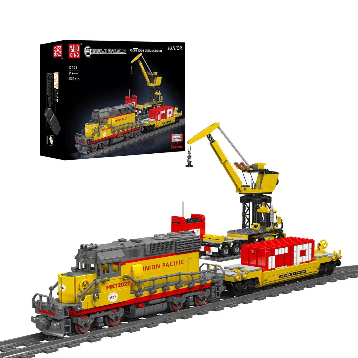Mould King Locomotive diesel EMD SD40-2 (MOU-12027S) - prix | Brick Broker