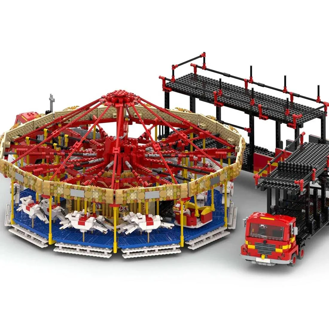 LesDiy Carrousel de fête foraine (LESDIY-3331109) - prix | Brick Broker