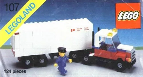 LEGO 107 Camion de Poste Canada - prix et où acheter | Brick Broker