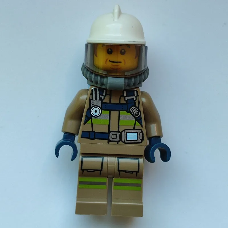 Bob, Dark Tan Firesuit, White Helmet — dans quels sets LEGO ? (fig-010840) | Brick Broker