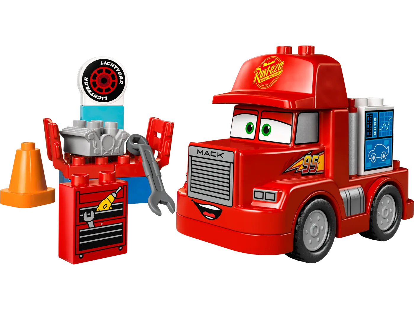 LEGO 10417 Mack à la course - prix et où acheter | Brick Broker