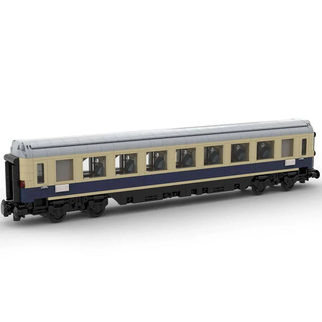 LesDiy Voiture voyageurs Rheinpfeil 1963 1ère classe édition statique 6 tenons de large sans composants imprimés ni figurines (LESDIY-3364667) - prix | Brick Broker