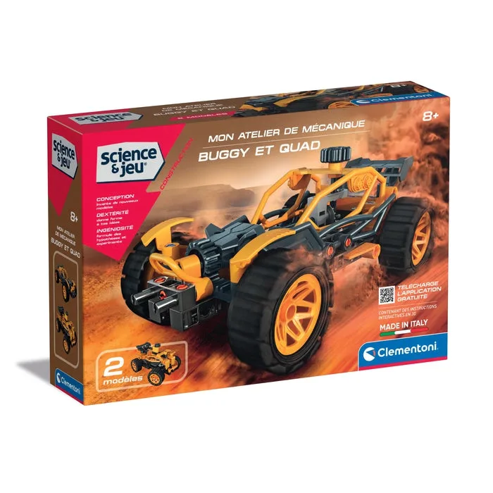 Clementoni Mon atelier de mécanique - Buggy & Quad (CLEM-52535) - prix | Brick Broker