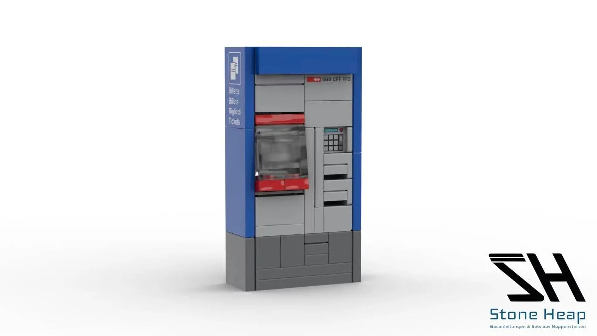 Stone Heap Distributeur de billets SBB™ (SH-3003) - prix | Brick Broker