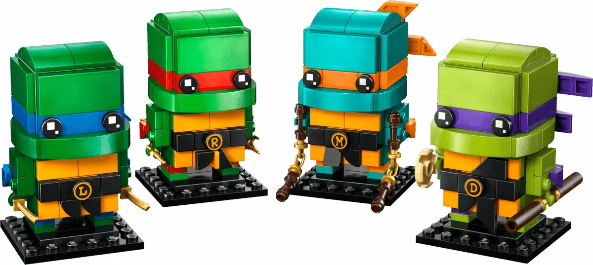 LEGO 40878 Figurines Tortues Ninja - prix | Brick Broker