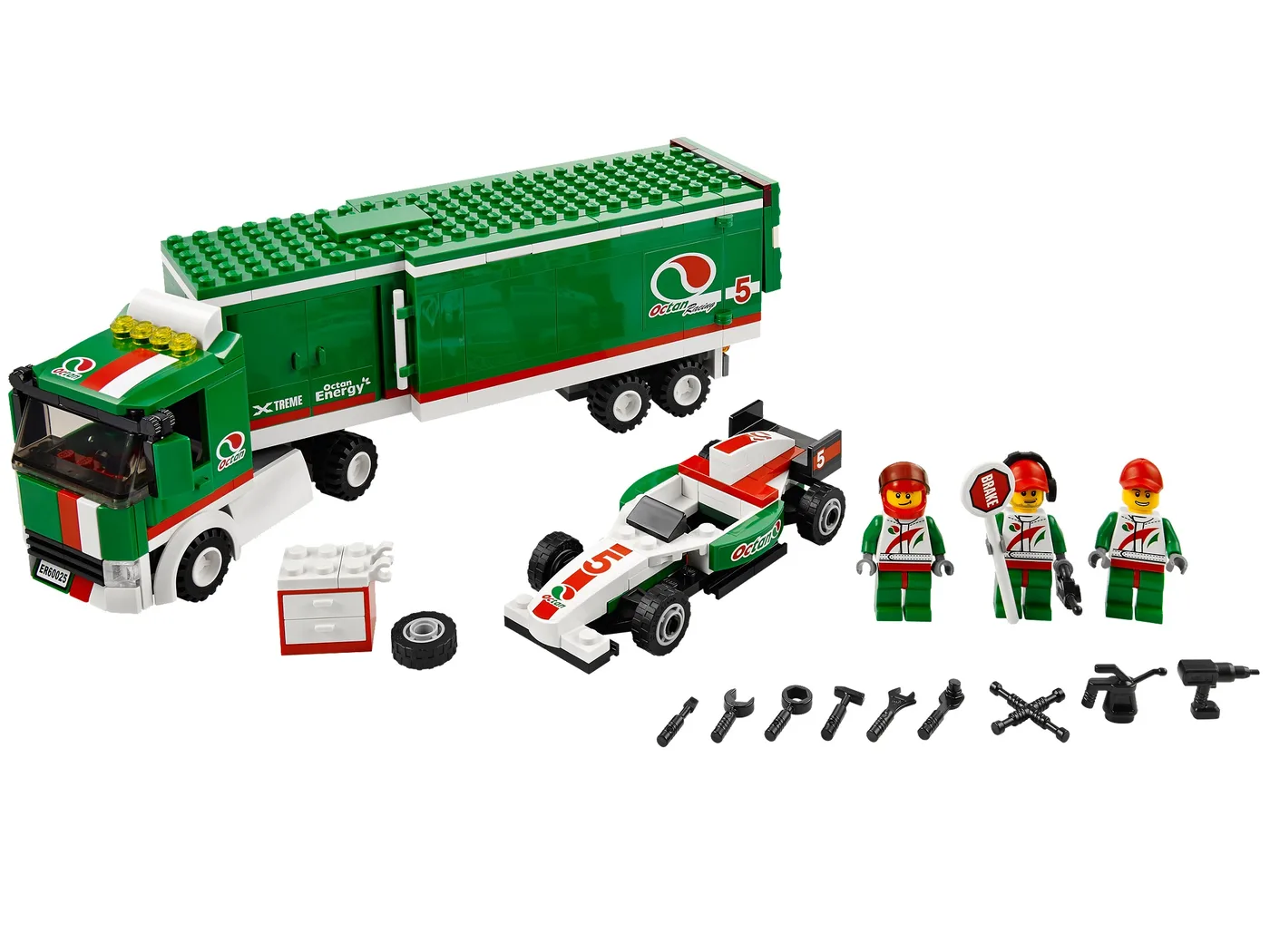 LEGO 60025 Camion Grand Prix - prix et où acheter | Brick Broker