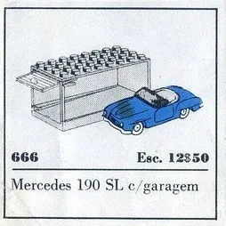 LEGO 666 Mercedes Sport 1:87 - prix et où acheter | Brick Broker