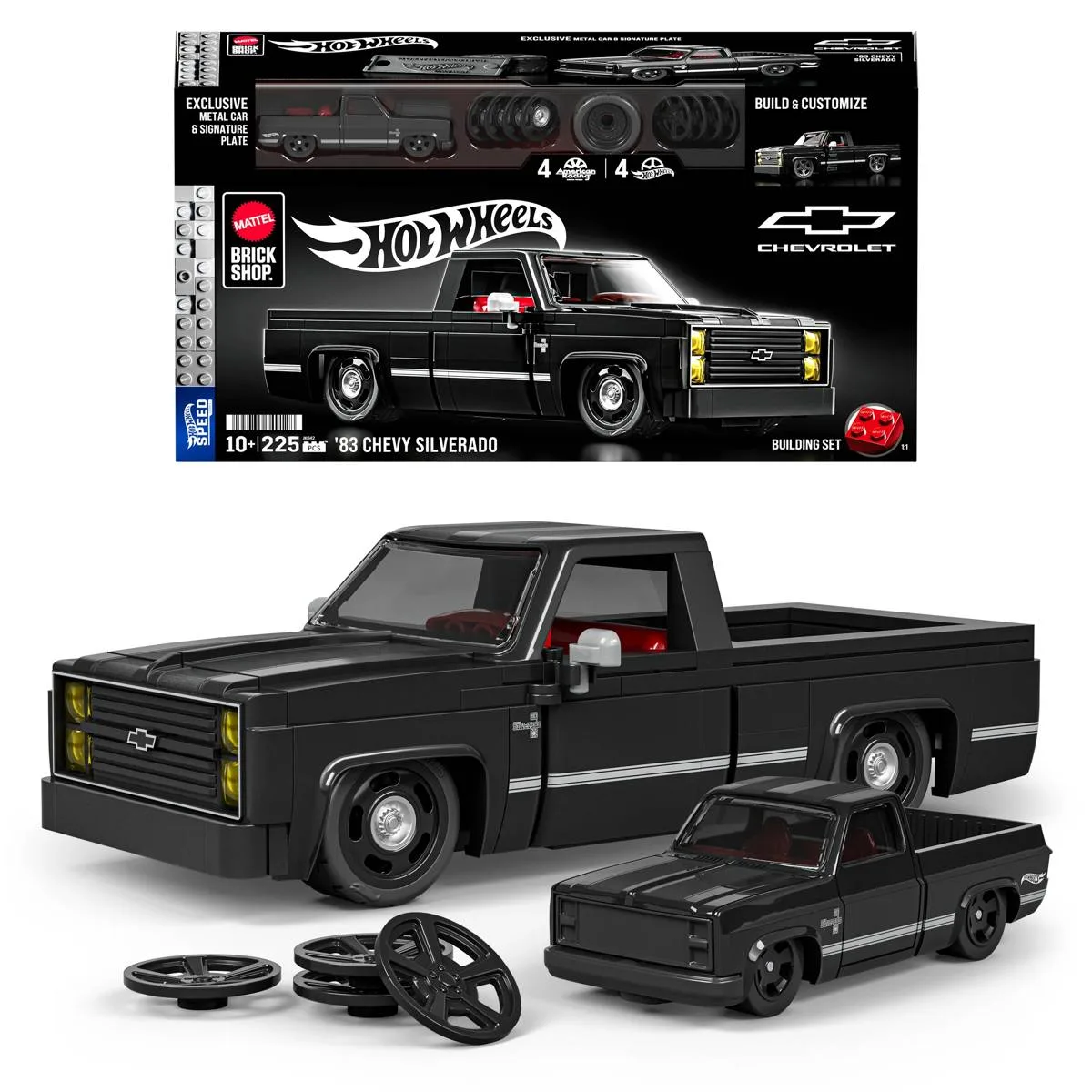 Mattel Boutique de briques Hot Wheels™ ’83 Chevy Silverado (JKG42) - prix | Brick Broker
