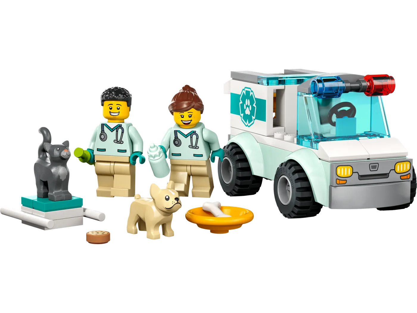 LEGO 60382 Sauvetage de la camionnette du vétérinaire - prix | Brick Broker