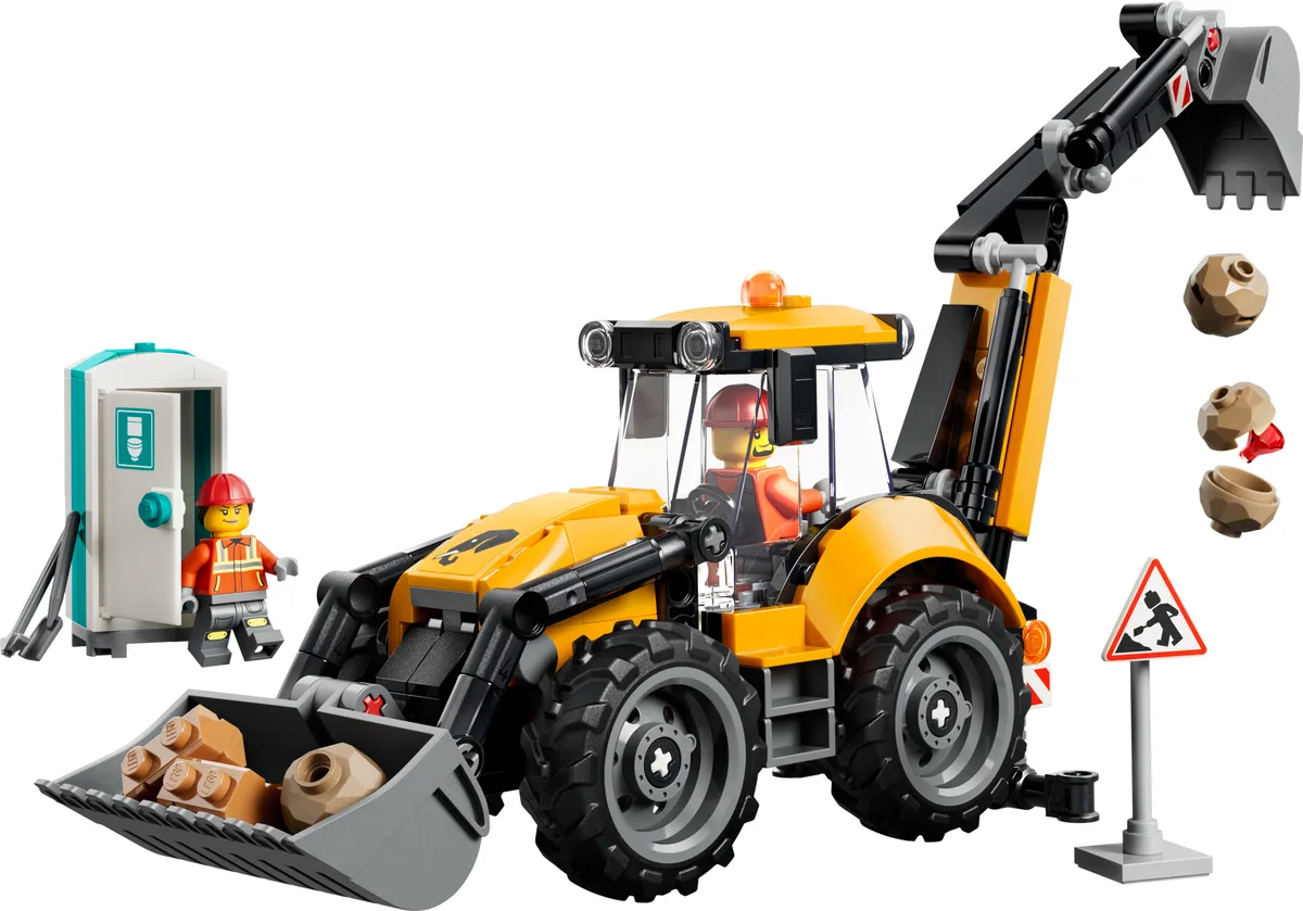 LEGO 60480 Chargeuse-pelleteuse jaune - prix | Brick Broker