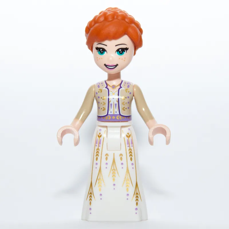 Anna - Tan Shirt, White Dress — dans quels sets LEGO ? (fig-003749) | Brick Broker