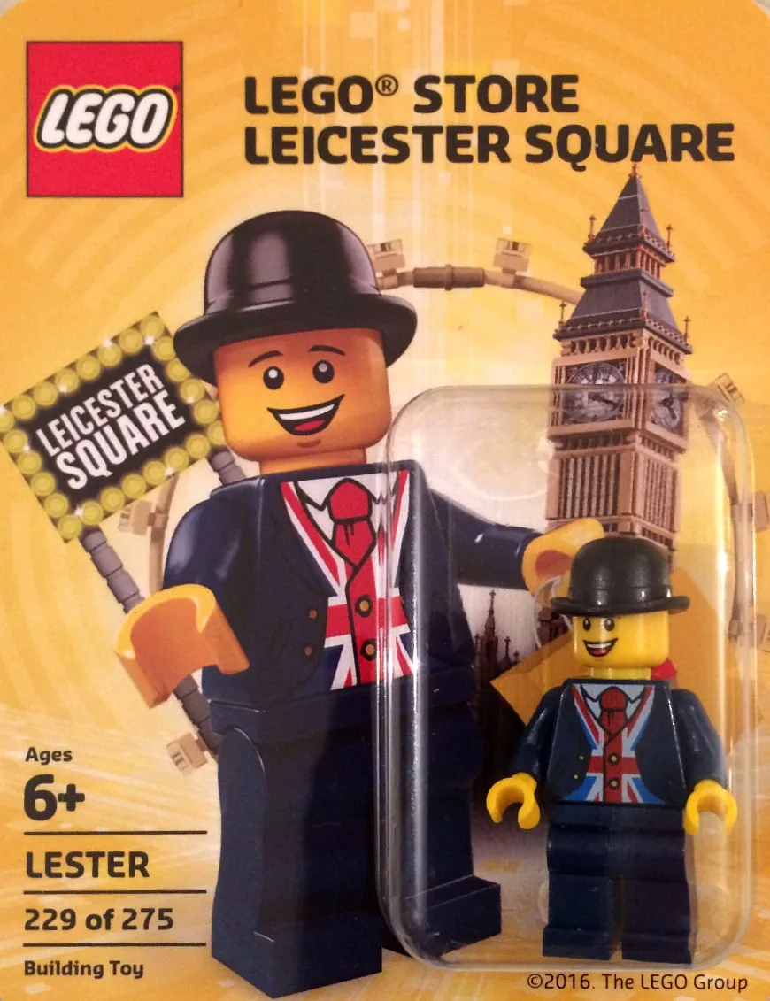 Lester (Version d'inauguration du LEGO Store de Leicester Square) (LESTER-1) - prix | Brick Broker