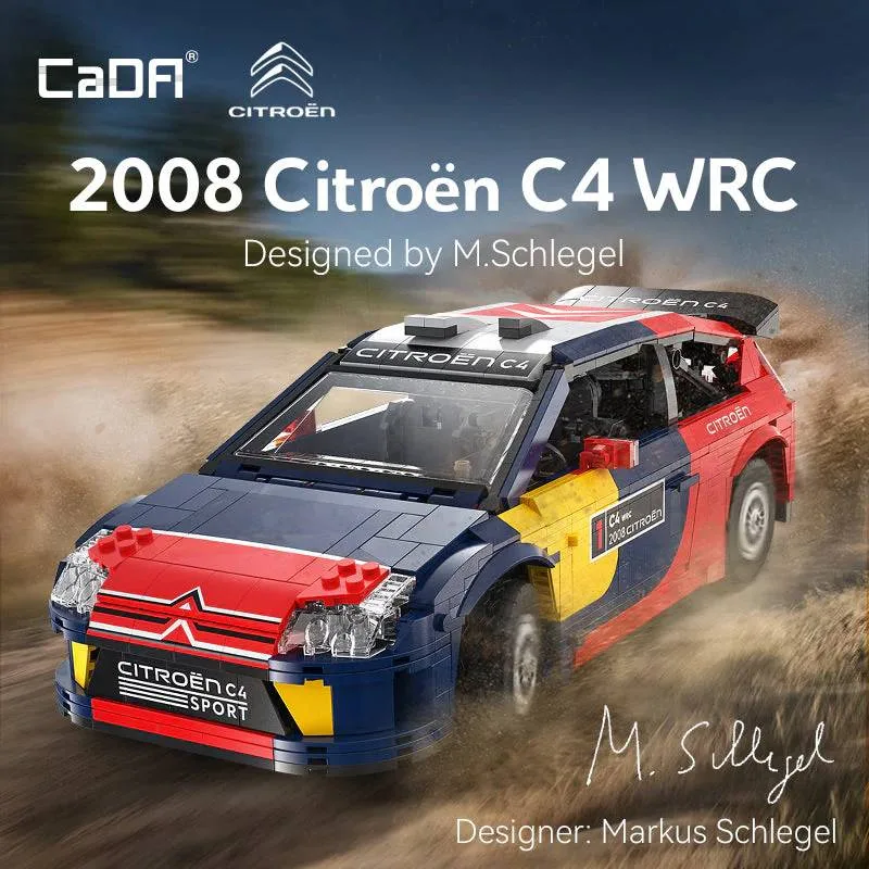 CaDA 2008 Citroën™ C4 WRC (C62005W) - prix | Brick Broker